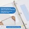 BAZIC 1" 3-Ring View Binder w/ 2-Pockets (11 Color Available)